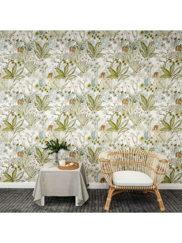 1pc Large Self-Adhesive Removable Wallpaper - Easy Peel And Stick Fall Aesthetic Wall Decor, Easy To Install, Durable, Water-Resistant, And Reusable Design, Sticker For Living Room Bedroom Furniture Renovation Blue and White